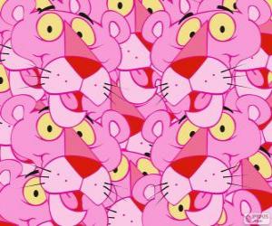 Puzzle Ροζ Πάνθηρας, ένα αστείο χαρακτήρα κινουμένων σχεδίων